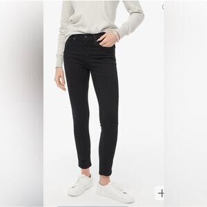 J.CREW Women's Mid-Rise Skinny Signature Stretch Jeans Black Size 2 Casual